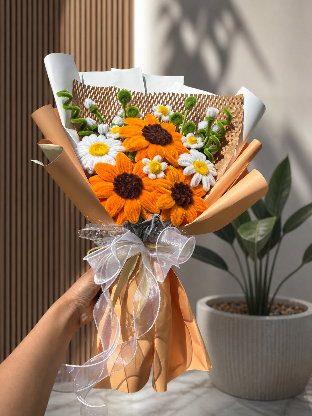 Handmade Flower Bouquet – Choose Your Colour Theme