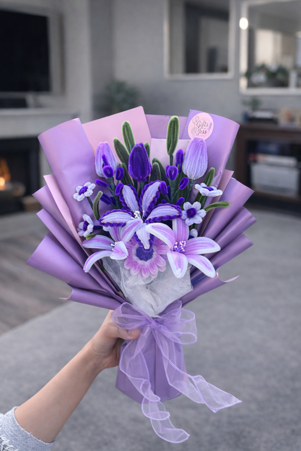 Handmade Flower Bouquet – Choose Your Colour Theme